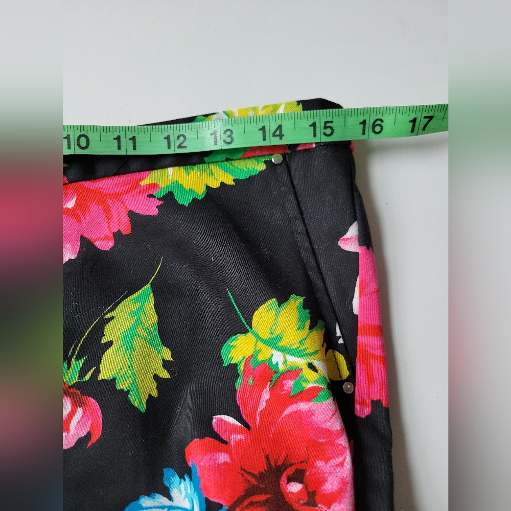 XOXO Floral Pants, Size 5/6 - Picture 12 of 14